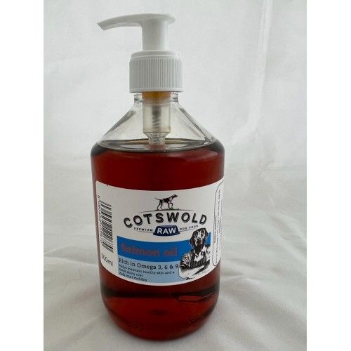 Cotswold Raw Salmon Oil Supplement 500ml