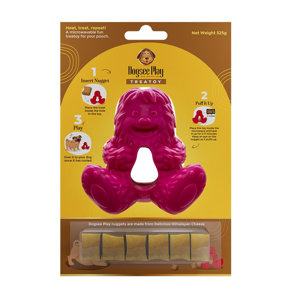 Dogsee Play Treatoy Pink