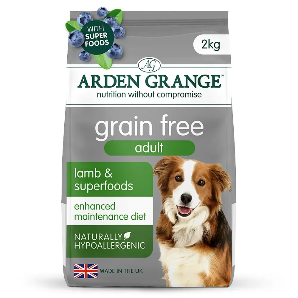 Arden Grange GF Adult Lamb & Superfoods 2kg Arden Grange GF Adult Lamb & Superfoods 2kg