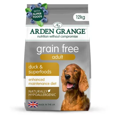 Arden Grange GF Adult Duck &amp; Superfoods 12kg