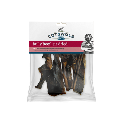 Cotswold Raw Natural Dried Treat Beef Bully 250g