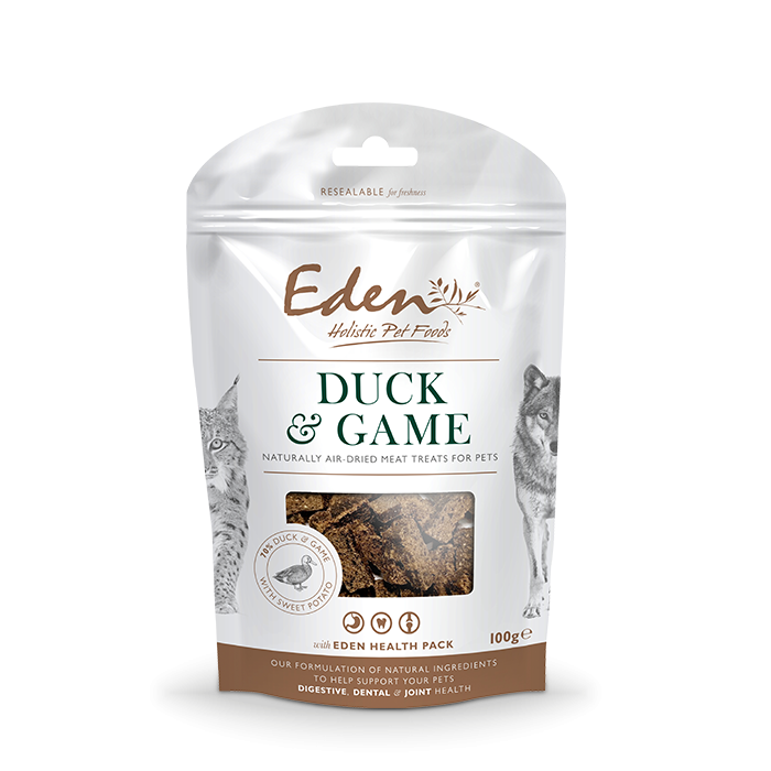 Eden Air Dried Duck &amp; Game Treats