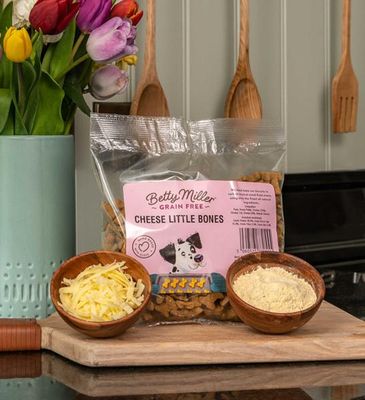 Betty Miller Grain Free Cheese Little Bones 400g Betty Miller Grain Free Cheese Little Bones 400g
