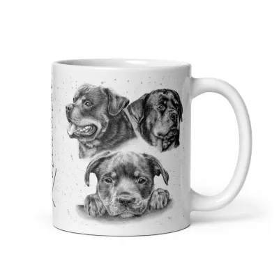 MJL Art Rottweiller Breed Mug