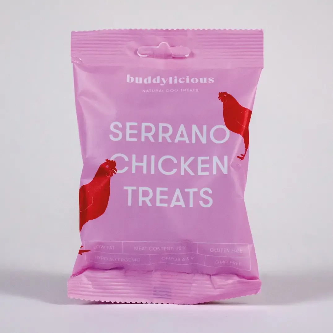 Buddylicious Natural Serrano Chicken Healthy Dog Treats