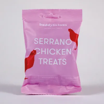 Buddylicious Natural Serrano Chicken Healthy Dog Treats