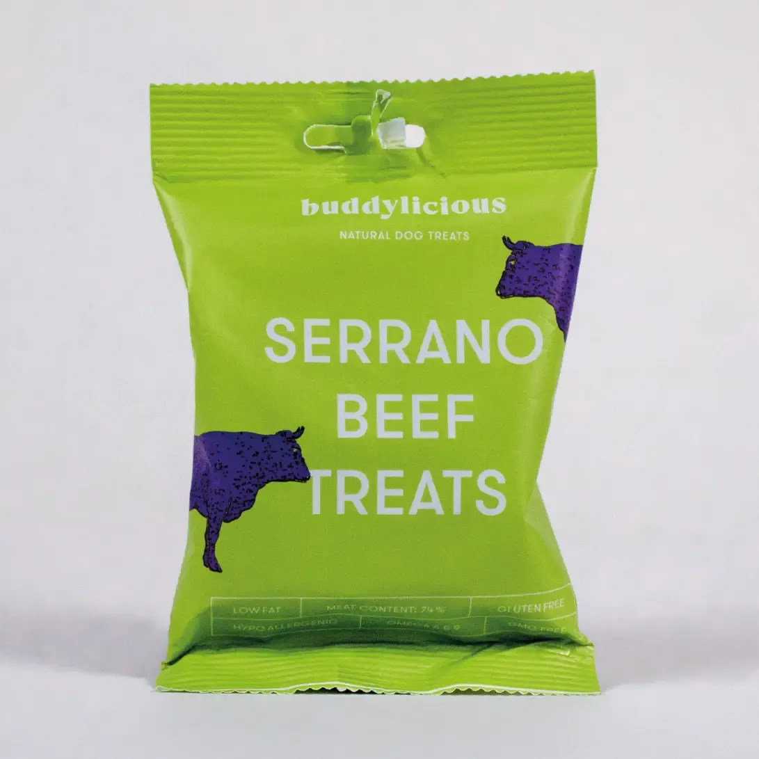 Buddylicious Natural Serrano Turkey Healthy Dog Treats