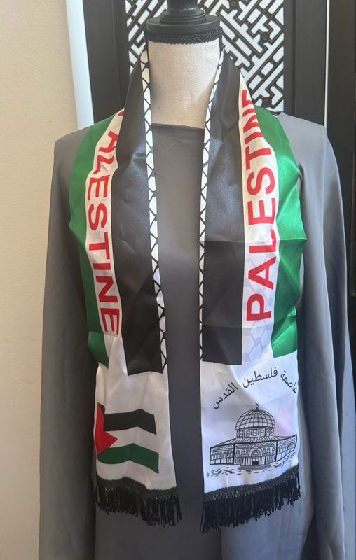 Palestine Mini Double-Sided Flag Satin Sash