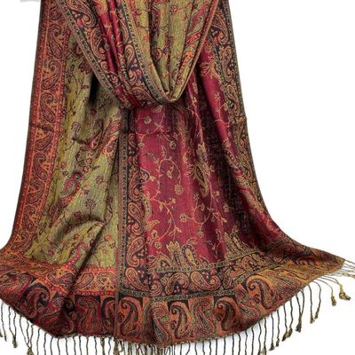 Maroon Pashmina Shawl
