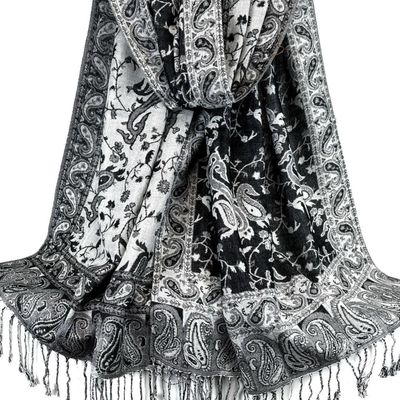 Black Pashmina Shawl