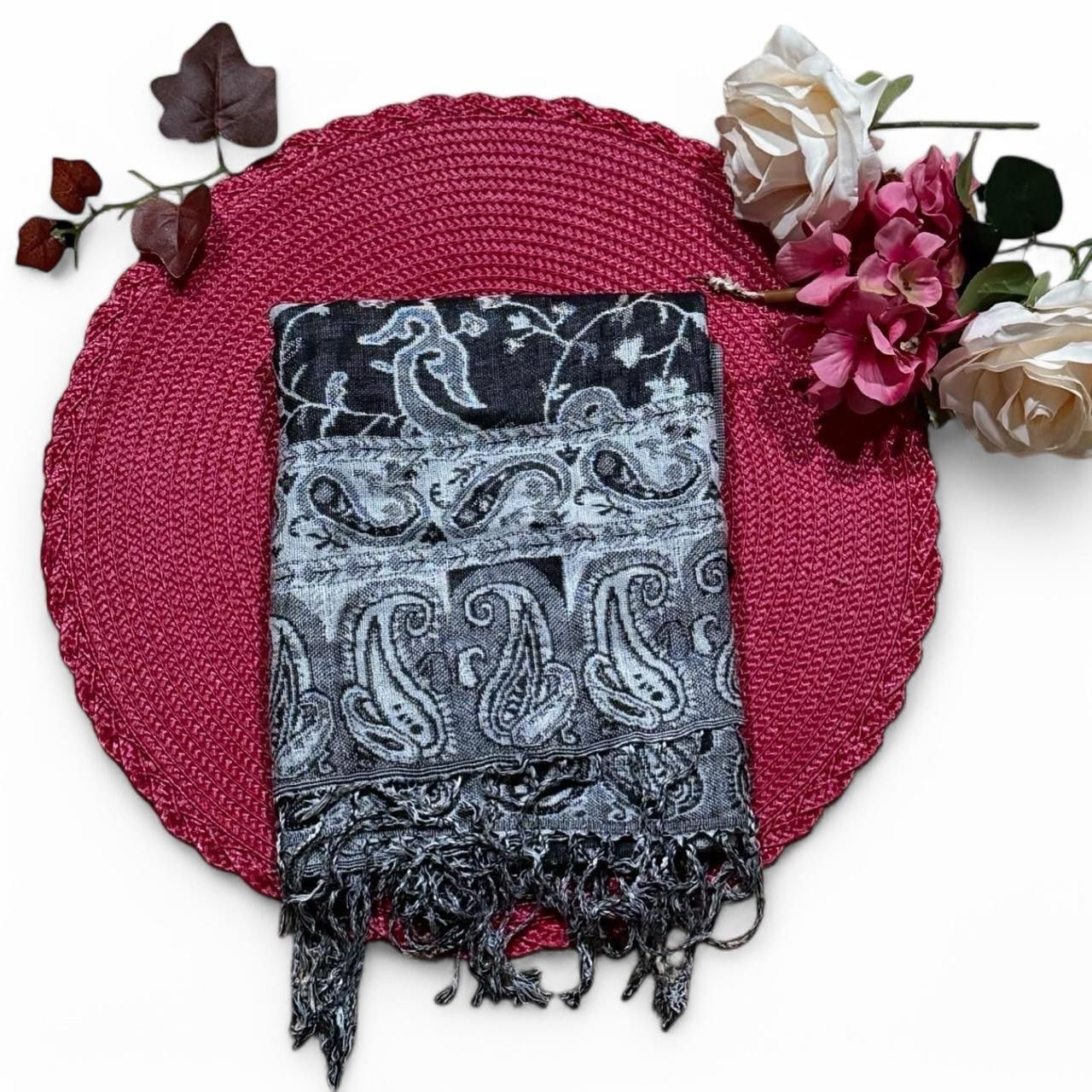 Black Pashmina Shawl