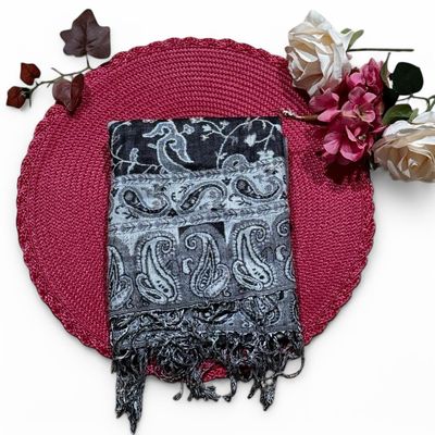 Black Pashmina Shawl