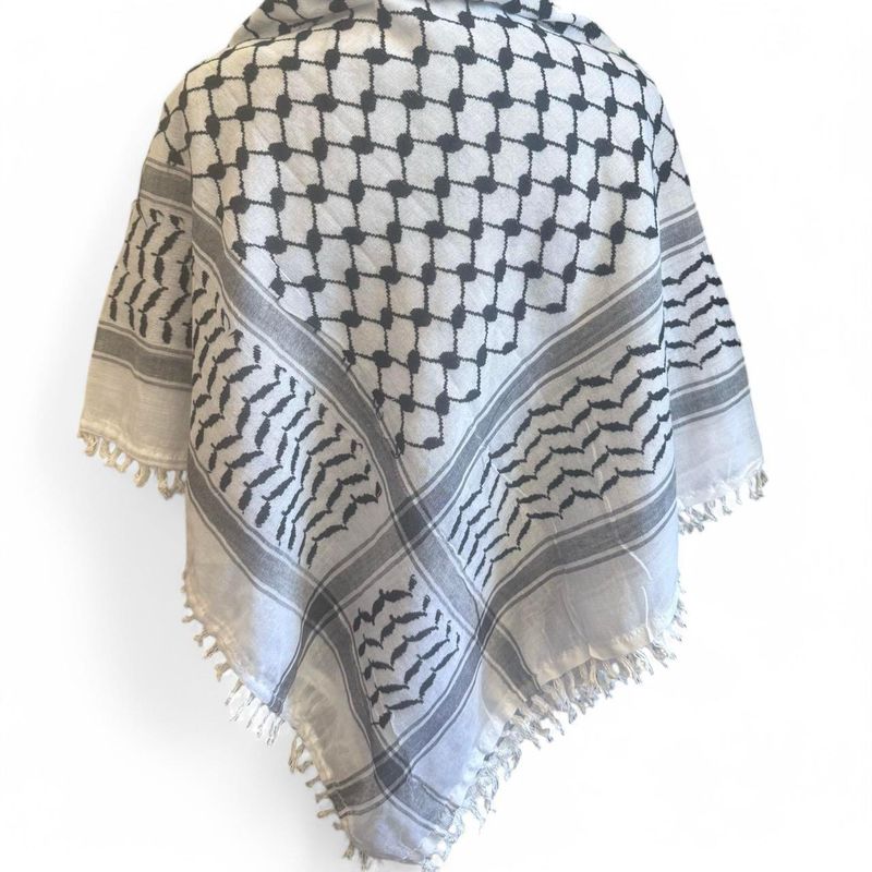 Original White Woven Keffiyeh