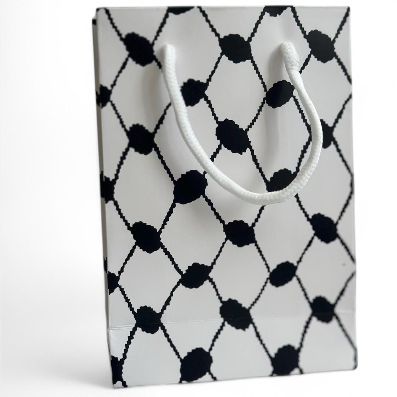 Mini Keffiyeh Print Gift Bag