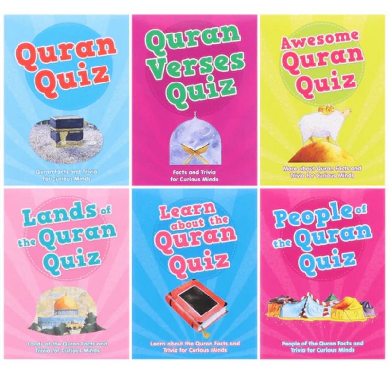 Qur’an Quiz Cards: 6 Pack Set