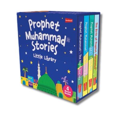 Prophet Muhammad Stories: Little Library (4 Set of Board Books)