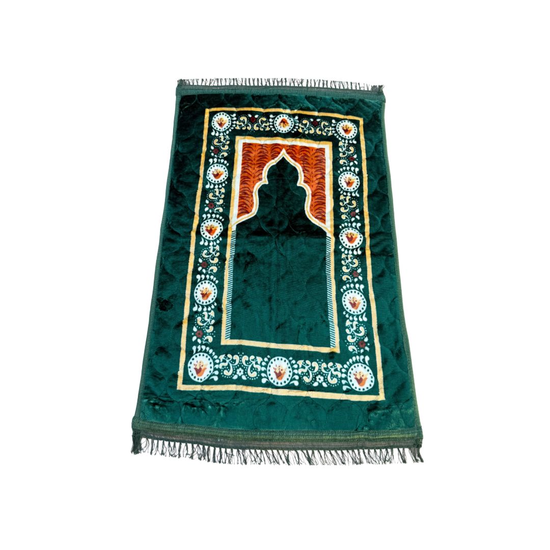 Prayer Mat Extra Cushion (Emerald Green)