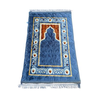 Prayer Mat Extra Cushion (Denim Blue)