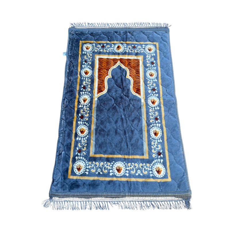 Prayer Mat Extra Cushion (Denim Blue)