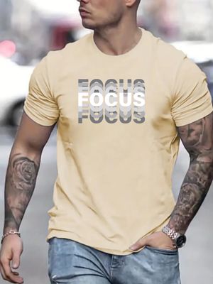 Focus T-Shirt - Beige