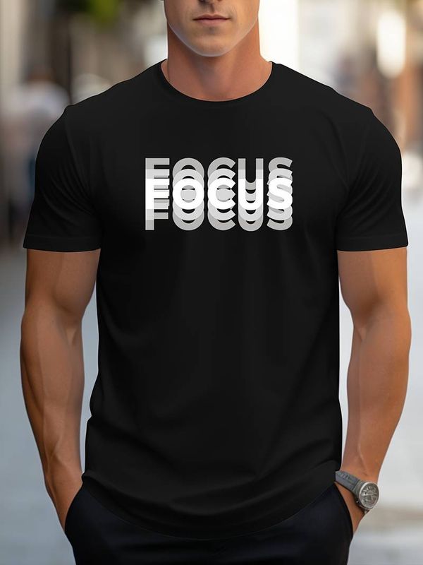 Focus T-Shirt - Svart