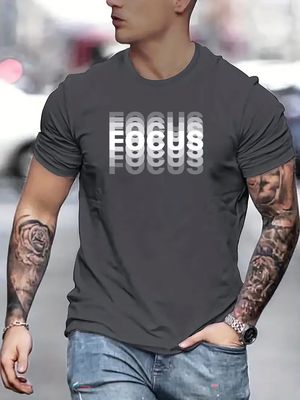 Focus T-Shirt - Mörkgrå
