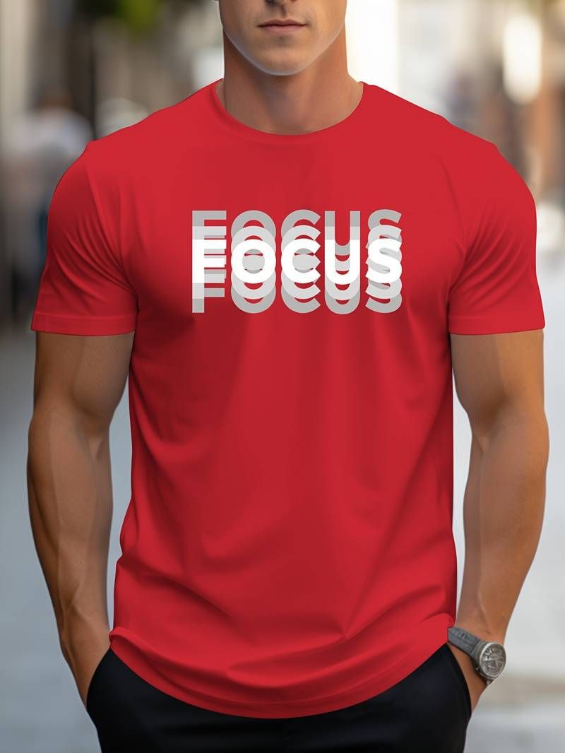 Focus T-Shirt - Röd