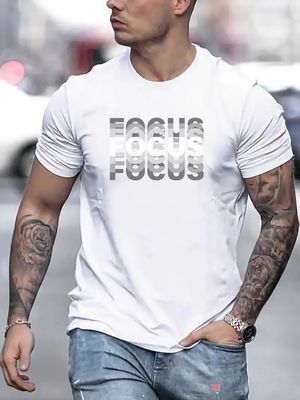 Focus T-Shirt - Vit