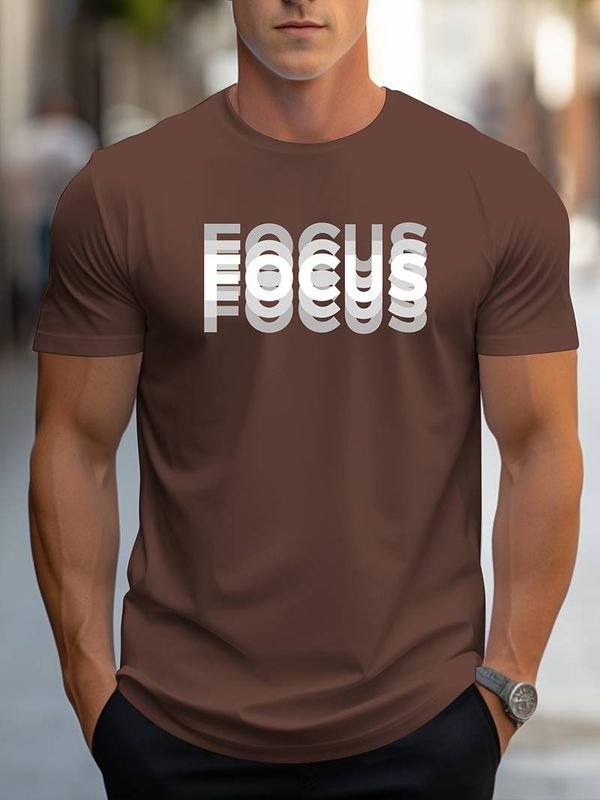 Focus T-Shirt - Brun