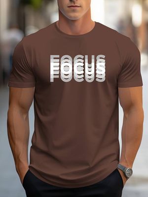 Focus T-Shirt - Brun