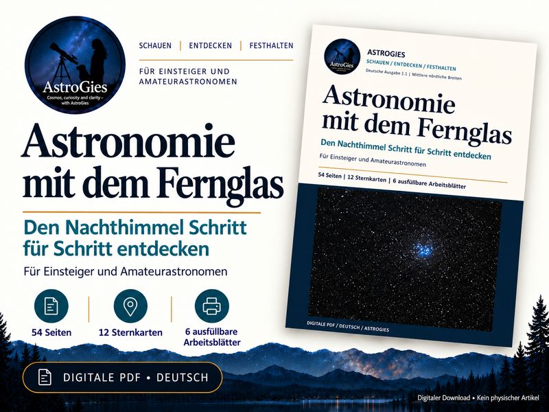 Astronomie mit dem Fernglas - illustriertes Handbuch und Arbeitsbuch (PDF, Deutsch)