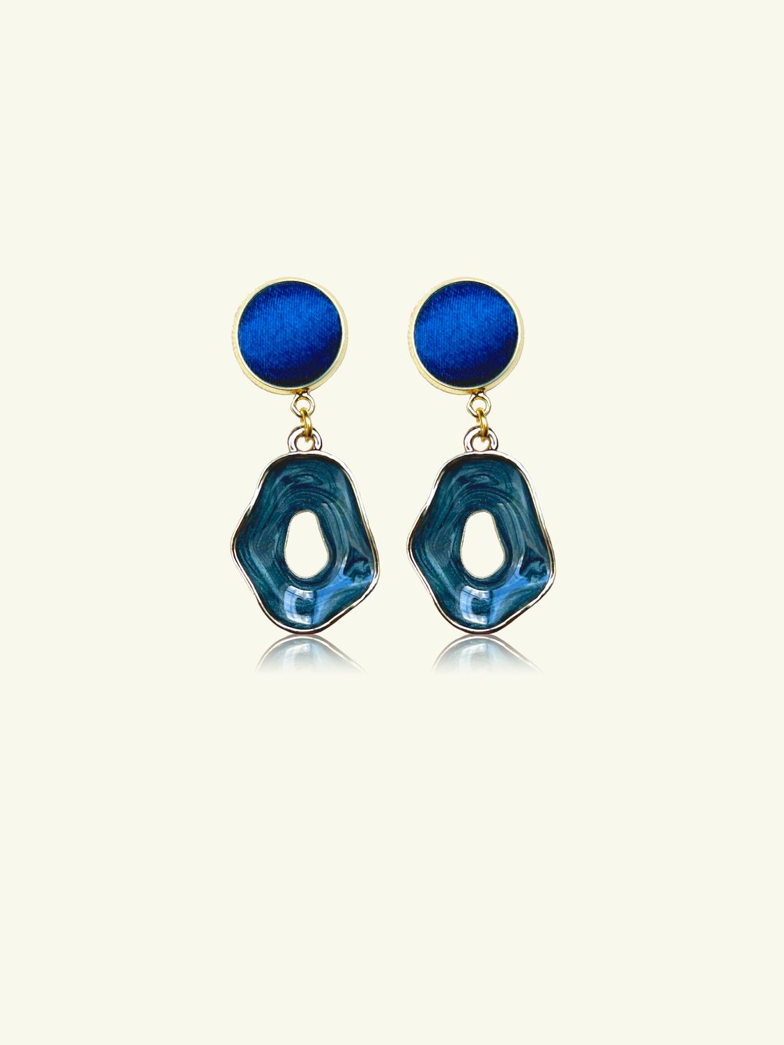 Blue Night Drop Earrings, Blue