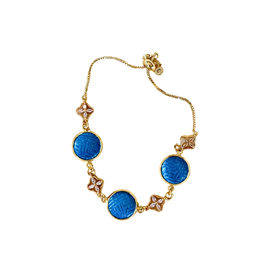 Heritage Bracelet, Blue