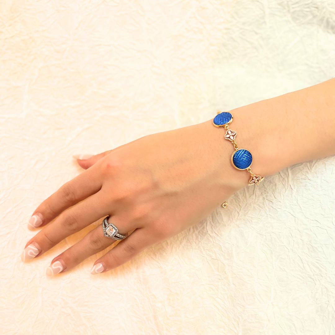 Heritage Bracelet, Blue