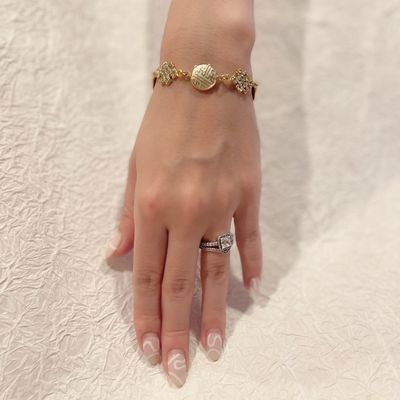 Infinity Bracelet, White