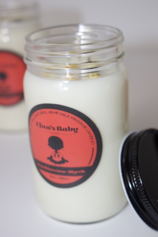 Frankincense/Myrrh 8oz Soy Candle
