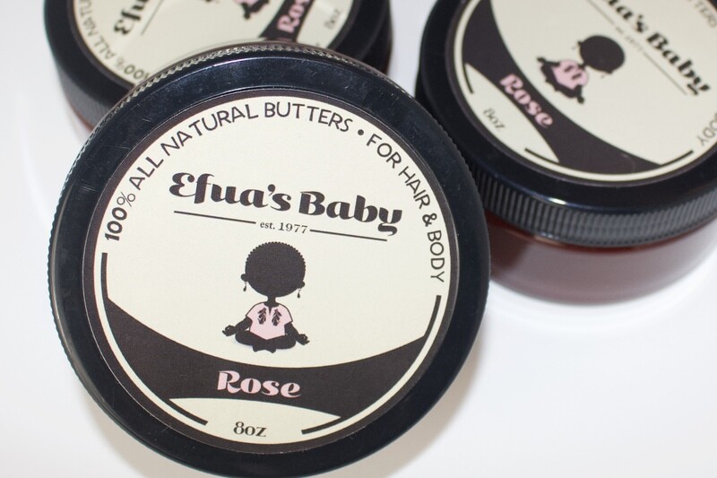 Rose 8oz Hair &amp; Body Butter