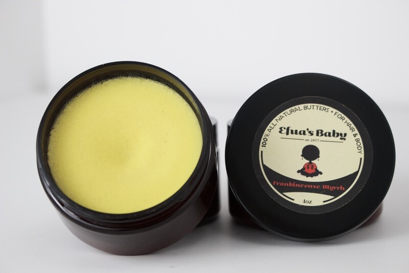 Frankincense/Myrrh 4oz Hair &amp; Body Butter