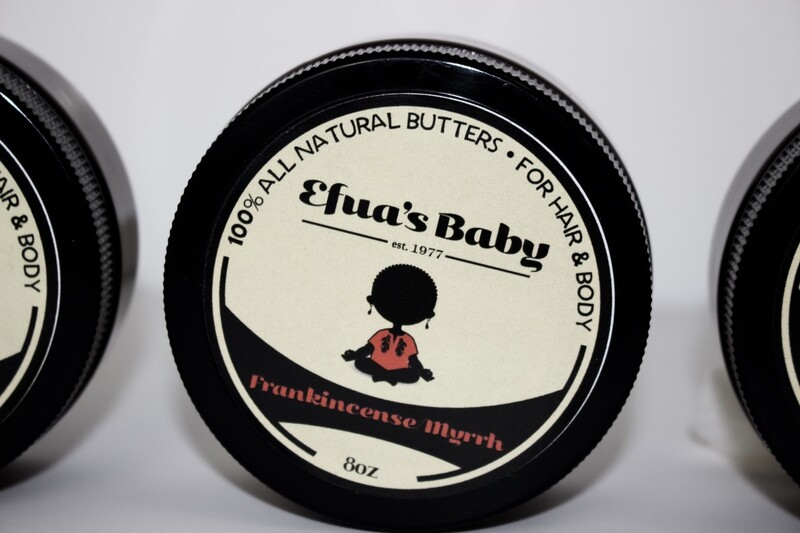 Frankincense/Myrrh 8oz Hair &amp; Body Butter
