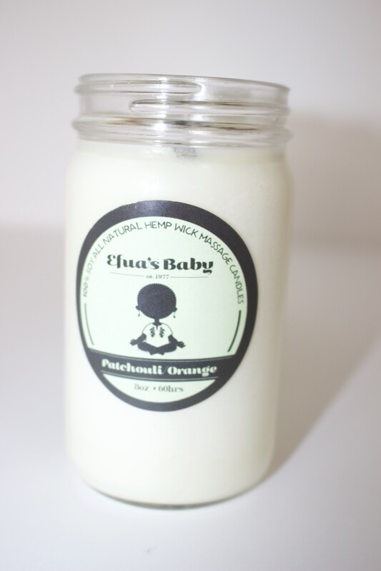 Patchouli/Orange 8oz Soy Candle