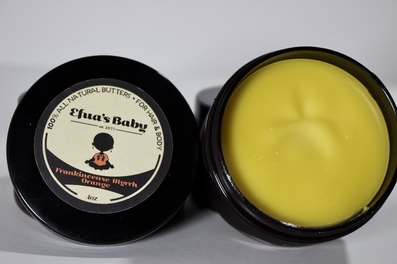 Frankincense/Myrrh/Orange 4oz Hair &amp; Body Butters