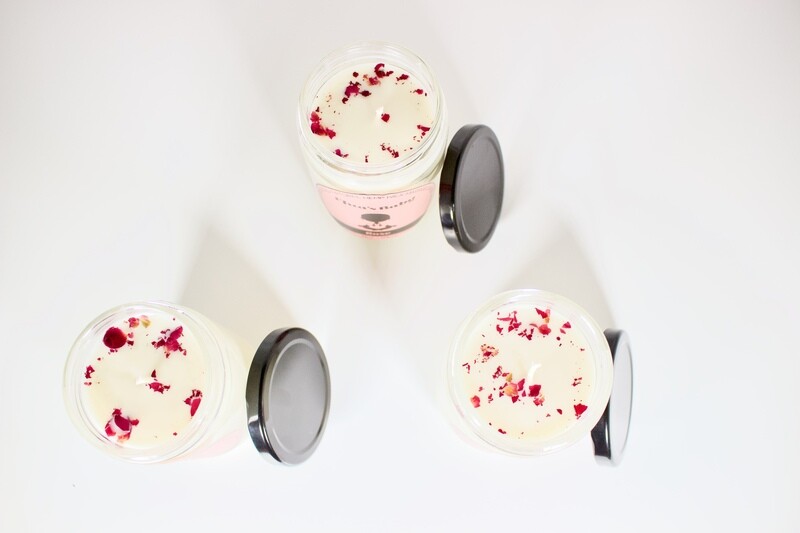 Rose 12oz Soy Candle