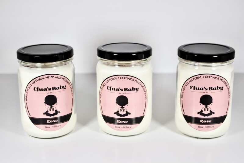 Rose 12oz Soy Candle