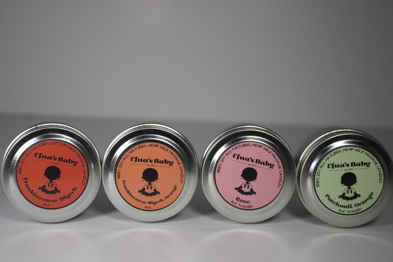 Sample Set 2oz Tin Classic Scent 4 Pack
