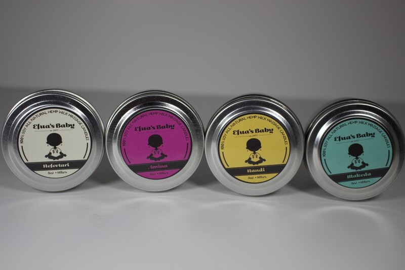 Sample Set 2oz Tin Queen Series Scent 4 Pack