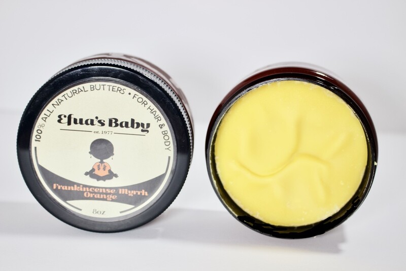 Frankincense/Myrrh/Orange 8oz Hair &amp; Body Butter