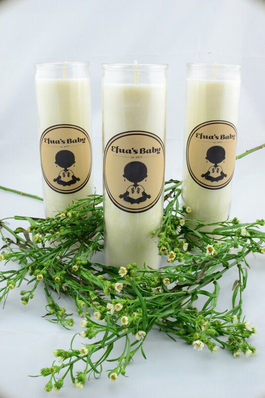 Unscented 7-day Prayer Soy Candle