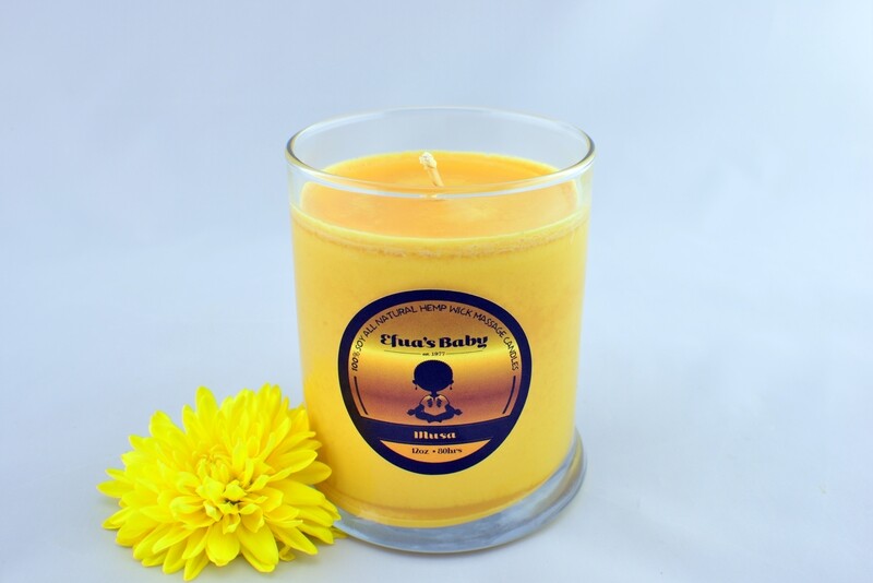 MUSA 8oz KING Series Soy Massage Candle