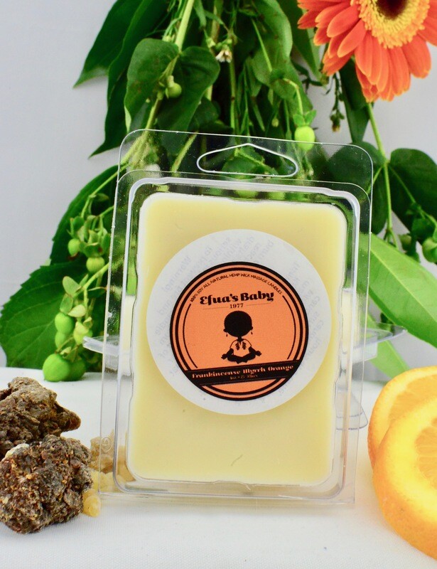 Frankincense/Myrrh/Orange, Soy Aroma Melts