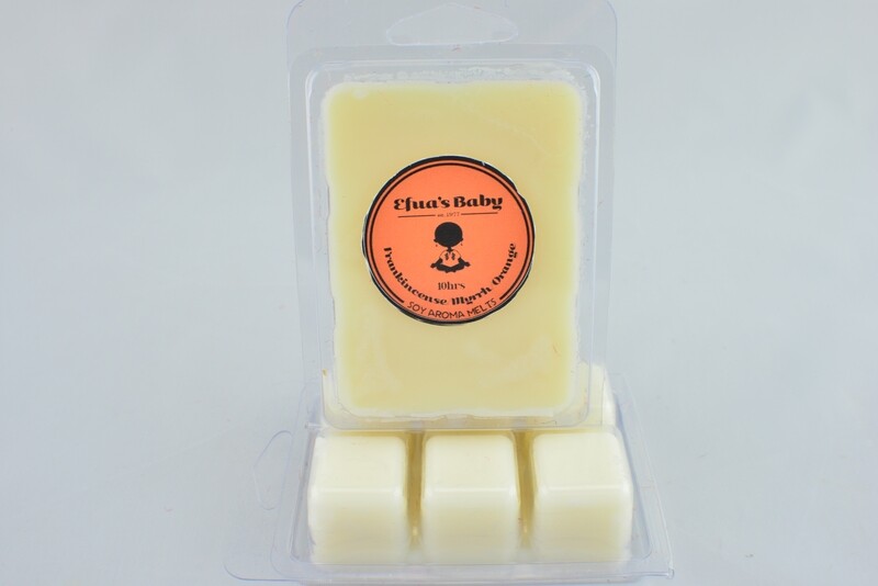 Frankincense/Myrrh/Orange, Soy Aroma Melts